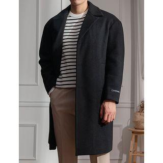 Cashmere Blend Homemade Coat