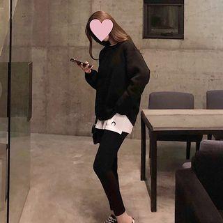 Plain Pullover / Ribbed Leggings