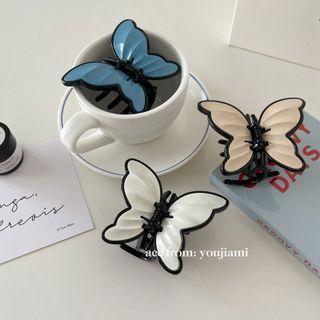 Butterfly Plastic Alloy Hair Clamp