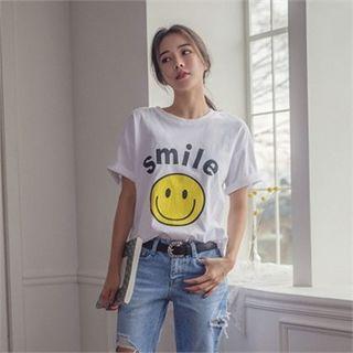 Smile Printed T-shirt