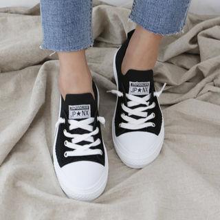 Cap-toe Mesh-panel Sneakers