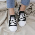 Cap-toe Mesh-panel Sneakers