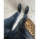 Square-toe Flat-heel Ankle Boots