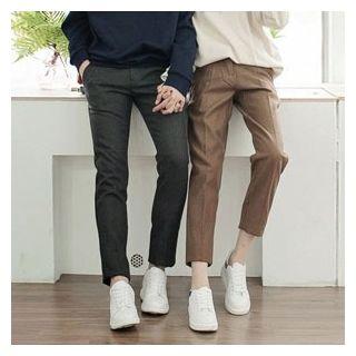Couple Wool Blend Dress Pants