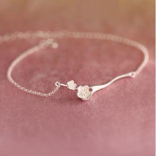 925 Sterling Silver Sakura Bracelet