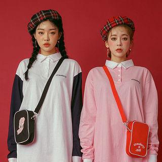 Bunny Print Rectangle Cross Bag