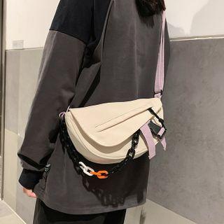 Acrylic Chain Messenger Bag