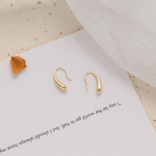 Polished Drop Earring 1 Pair - Drop Earrings - Gold - One Size