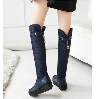 Over-the-knee Platform Snow Boots