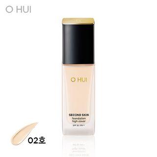 O Hui - Second Skin Foundation High Cover Spf35 Pa++ (#02 Honey Beige) 35ml 35ml