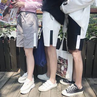 Side Panel Drawstring Shorts