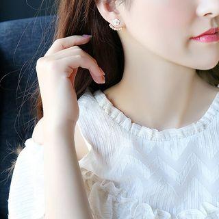 Flower Swing Earring As Shown In Figure - One Size