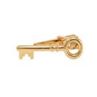 Fashion Creative Plated Gold Key Tie Clip Golden - One Size
