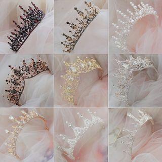 Wedding Faux Pearl / Faux Crystal Tiara
