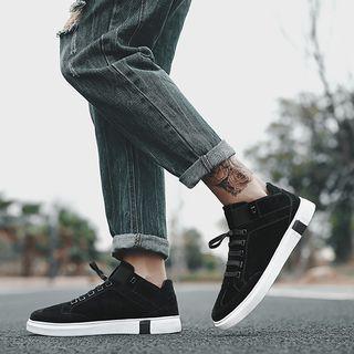 High Top Lace-up Sneakers