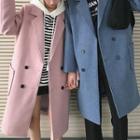 Couple Matching Notch-lapel Double-breasted Coat