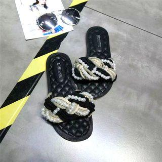 Pearl Slide Sandals