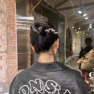 Moon Stone Hair Stick
