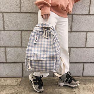 Classic Plaid Backpack