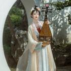 Hanfu Long-sleeve Top / Maxi Dress