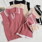 Set: Knit Vest + Shorts
