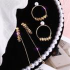 Alloy Dangle Earring / Hoop Earring