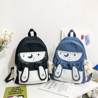 Rabbit Ear Accent Nylon Backpack