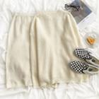 Set: Sweater + Knit Midi Skirt Set Of 2 - Sweater & Skirt - Almond - One Size