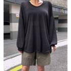 See-through Oversized T-shirt