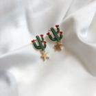 Cactus Earring 1 Pair - As Shown In Figure - One Size