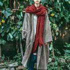 Woolen Coat Coffee - One Size