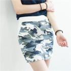 Camouflage Mini Skirt
