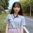 Short Sleeve Round-neck T-shirt