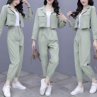Set: Shirt Jacket + Sweatpants