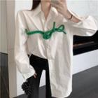 Plain Knot Accent Shirt