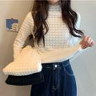 Fleece Lined Heart Pattern Top