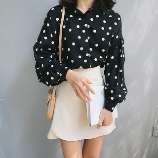 Asymmetric A-line Mini Skorts