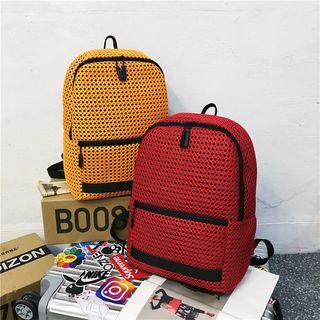 Eyelet Mesh Backpack