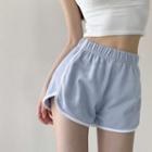 High-waist Wide Casual Shorts