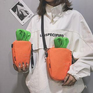 Carrot Accent Crossbody Bag