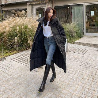 [black Label] Two-way Puffer Coat