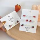 Set Of 6 / 12: Cartoon Stud Earring