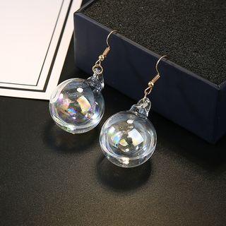 Glass Ball Dangle / Drop Earring