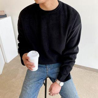 Round-neck Polar-fleece T-shirt