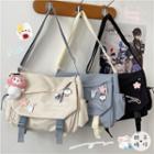 Lettering Messenger Bag / Bag Charm / Set