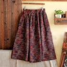 Melange A-line Skirt