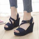 Wedge Heel Platform Sandals