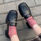 Platform Lace-up Shoes / Loafers