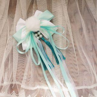 Bobble Tasseled Hair Clip