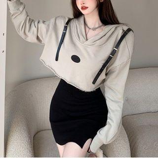 Logo Hoodie / Overall Dress